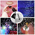 Miniatyrbilde 4 av 5: LED Mini Boblemaskin Sceneeffekt Boblemaskin Bryllupsscene Romantisk Bobledekorasjon