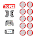 Miniatyrbild 1 av 5: 10/4 st Kompatibel med ps5 ps4 självlysande rocker cap silikon cap Kompatibel med x-box s one 360 svamphuvud knapp cap skydd mjukt gummi cap As show7