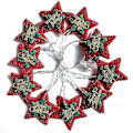 Miniatyrbild 1 av 2: 3m Snögubbe Jul Ljusslinga 20 LED Fairy Strings Dekoration STARS