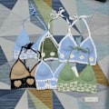 Miniatyrbilde 2 av 10: Badedrakttopp for kvinner Strandantrekk HEART-BLACK HEART-BLACK Heart-Black Heart-Black