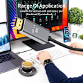 Pikkukuva 2 / 5: USB C - DP1.4 PD -latauskaapelisovitin, 2 tilaa saatavilla, laajenna näyttöä 1.4 Mac Pro -kannettavalle|