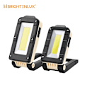 Miniatyrbillede 1 af 5: USB Genopladelig Arbejdslampe, COB LED Magnetisk Inspektionslampe, Udendørsbelysning, Lommelygte, Bærbar Mini Lommelygte, Med Magnetisk Base og Krog, S