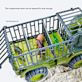 Miniatyrbillede 3 af 4: Børnebil Legetøj Dinosaurer Transport Bil Transporter Lastbil Legetøj Træk Tilbage Køretøj Børn|