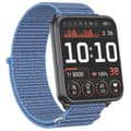 Miniatyrbilde 3 av 5: [LCS] For Garmin Venu X1 håndleddsstropp Magic Tape Nylon Loop klokkereim med metallring Multicolor Cape Blue