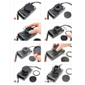 Miniatyrbilde 2 av 8: Svart Automatisk Objektivdeksel for Olympus XZ-1 XZ-2 Kameratilbehør