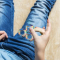 Miniatyrbillede 4 af 5: 3 stk. Fidget Spinner Sjov Magnetisk Armbåndsring Lynlås Legetøj Magisk Ring Rekvisitter Værktøj Anti Stress Figet Legetøj Stress 9PCS