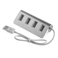 Pikkukuva 1 / 4: Led Mini 4 Port Hub Nopea Usb 2.0 Jakaja-adapteri Hub Kaapelilla Macbook PC Läppärille
