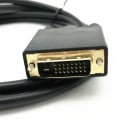 Miniatyrbild 3 av 5: 1,8 meter Guldpläterad Displayport Dp Till Dvi-d Hane Dual Link Kabel Adapter 1080p