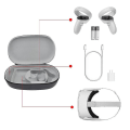 Miniatyrbillede 4 af 5: Bærbar Opbevaringskasse til Oculus Quest 2 Headset Controller V