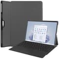 Miniatyrbilde 1 av 5: [LCS] For Microsoft Surface Pro 10 Pro 11 Deksel PU-skinn Sammenleggbart Stativ Folio Nettbrettdeksel - Multicolor Grey