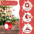 Miniatyrbilde 4 av 5: Sublimering Julekulepynt DIY Juletreheng blue