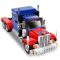 Miniatyrbild 2 av 2: Optimus Prime Byggklossar Transformers Pussel Mikro 3d Figur