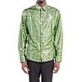 Miniatyrbillede 2 af 3: Swotgdoby Herre Sparkle Sequins Check Revers Langærmet Skjorte