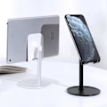 Miniatyrbilde 2 av 5: Topk skrivebordsstativ for telefon og nettbrett i aluminiumslegering for iPad s