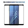 Miniatyrbilde 2 av 5: 9D Beskyttelsesglass For Samsung Galaxy A5 A7 A9 J2 J8 2018 A6 A8 J4 J6 Plus 2018 Herdet Glass Skjermbeskytter Film J4 Plus 2018