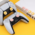 Miniatyrbild 3 av 5: Katt hund tumgrepp sticka lock joystick skydd Kompatibel med sony playstation 5/4/3 ps5/ps4/ps3/xbox 360/ns pro controller tumspak fodral Cat paw