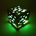 Miniatyrbilde 1 av 8: Minecraft diamant green mining lamp