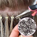 Miniatyrbild 3 av 5: TG 4-i-1 Salong 500st Micro Ring Kit Micro Ringar, Loop Needle Micro Ring Micro Ring Needle Zonge Verktygskit för Hårförlängningstillbehör