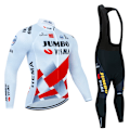 Pikkukuva 3 / 5: 2023 JUMBO Pitkähihainen pyöräilypaitasetti Bib-housut Ropa Ciclismo Pyöräilyvaatteet MTB Pyöräilypaita Syksyinen asu Miesten vaatteet Paita S Jersey