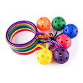 Pikkukuva 2 / 3: Hyppylelu Swing Balls - Loistava Kuntopeli Lapsille blue