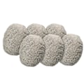 Miniatyrbild 1 av 5: 12 st Tvättbara Moppdukar Ersättning för Hobot 168/188 Fönsterputsningsrobot Mikrofiber Moppdynor Återanvändbara Tillbehör-yuhao 6 PCS
