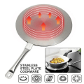 Miniatyrbillede 2 af 3: Induktionskogeplade Konverter Varme Diffuser Disk Adapter Plade Gryde Potte Værktøj 21.5cm