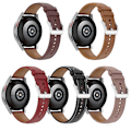 Miniatyrbild 3 av 5: Präglat Äkta Läder Klockarmband för Garmin Venu 2 Plus YVP Dark Brown