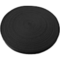 Miniatyrbillede 3 af 7: 45 meter linned twill tape naturlig bomuldstape bånd syning zigzag rulle til syning kjolefremstilling håndværk kjolefremstilling sort 2cm