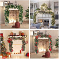 Miniatyrbilde 4 av 4: LED 2,7 m Jule Cane Garland Hage Hjem Juledekorasjoner sliver