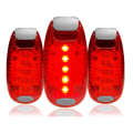 Miniatyrbillede 1 af 4: LED Sikkerhedslys (3 stk.) Blinkende Strobelys Høj Synlighed
