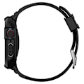 Miniatyrbillede 5 af 6: Spigen Apple Watch 44/45 mm Etui/Armbånd Rugged Armor 'Pro' Sort 50
