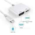 Miniatyrbild 1 av 4: Apple iPhone iPad 5 6 7 8 Plus X Lightning till HDMI Digital ~V ~dapter Kabel