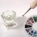 Miniatyrbillede 3 af 3: 1800 stk. 1,5 mm Nail Art Rhinestone Glitter Tip Multicolor Mix Gems Hjul
