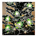 Miniatyrbild 2 av 3: 3m Snögubbe Jul Ljusslinga 20 LED Fairy Strings Dekoration TREE