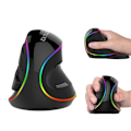 Miniatyrbild 4 av 4: Trådbunden Gamingmus DELUX M618 Plus RGB Ljus Stark Ergonomisk Vertikal