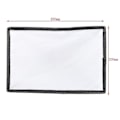 Miniatyrbild 4 av 5: Diffuser Softbox 20 X 30cm Universal Vikbar Blixtljus Diffuser Softbox