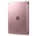 Pikkukuva 2 / 4: Ruusukultainen kolmiosainen PU-kotelo Apple iPad Air 2:lle