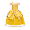 Miniatyrbillede 3 af 5: Julefrokost Fancy Kostume Deluxe Prinsesse Udklædning til Piger 130CM
