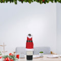 Miniatyrbild 4 av 5: Jul Vinflaskskydd Jul Champagne Presentförpackning Kläder Ch