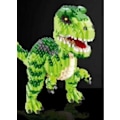 Miniatyrbillede 1 af 5: 1457+ stk. 16089 16088 mini klodser grøn dinosaur bygge legetøj klassisk model jurassic park figur legetøj hjemme sjovt spil 16089 no box