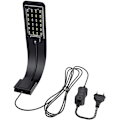 Miniatyrbillede 1 af 3: Ultra-slank LED-lampe til små akvarier, Mini akvarieklemmelampe, 10w (sort)
