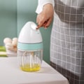 Miniatyrbillede 4 af 5: Lille Automatisk Elektrisk Madmixer Håndfri Blender til Bagning