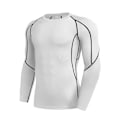 Pikkukuva 1 / 5: Dry Fit pitkähihainen kompressiopaita miehille, valkoinen S white