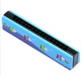 Barnmunspel 16 Hål Barn Harmonicas Pedagogiska Leksaker blue