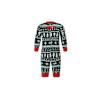 Miniatyrbild 1 av 5: Jul Familj Julgran Tryck Pyjamas Matchande Set Toddler 9M