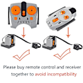 Miniatyrbillede 2 af 5: Tekniske Dele Motor Multi Power Funktioner 8293 8883 Værktøj Servo Tog Model Sæt Byggeklodser Kompatible Alle Mærker Speed Controlled