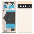 Miniatyrbilde 1 av 5: [LCS]For Google Pixel 6 Pro 5G OEM Bakbatterideksel+Midtre Rammeutskifting-Gull Multicolor Gold