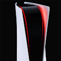 Miniatyrbilde 4 av 5: For PS5-konsoll lyslist regnbuegradient klistremerke selvklebende dekaler LED lyslist for PlayStation 5 spilltilbehør Red