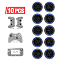 Miniatyrbild 1 av 5: 10/4 st Kompatibel med ps5 ps4 självlysande rocker cap silikon cap Kompatibel med x-box s one 360 svamphuvud knapp cap skydd mjukt gummi cap As show13