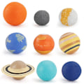 Miniatyrbild 1 av 2: 9 st Universum Planet Modell Vintergatan Solsystem Planet Mars M